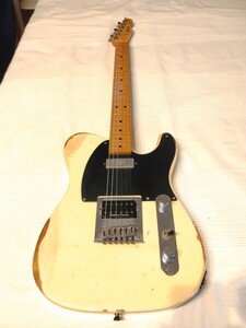 フェンダージャパン　テレキャスター 　レリック仕様 ダンカン ピックアップ フリーダムトーンシフトプレート Fender Japan TELECASTER