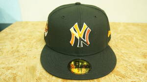 新品 ニューエラ NEWERA キャップ NYヤンキース 61.5㎝　7と3／4サイズ　JUNGLE　TEAM　コラボ　59FIFTY　メジャーリーグ　袋付き