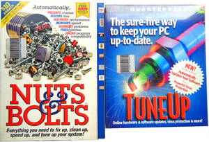 新古品 英語版ソフト NUTS & BOLTS/ TUNE UP Windows 3.1/3.11, 95 ２つセット