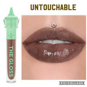 【Untouchable】★Jeffree Star★The Gloss★ジェフリースター★リップグロス　プレゼント　誕生日　ブラウンリップ