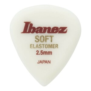 ギターピック 10枚 セット アイバニーズ 2.5mm ソフト ELJ1ST25 SOFT エラストマー IBANEZ イバニーズ