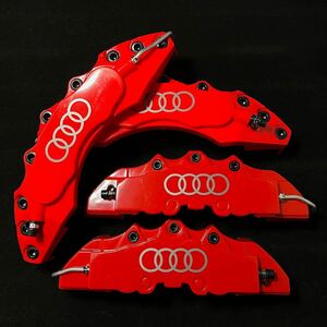 【金属黒ボルト】AUDI キャリパーカバー アウディ ブレーキ 4個1台分 LMサイズ A1 A3 A4 A5 TT Q2 Q3 RS S1 S3