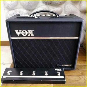 【USED/売切り】 VOX ヴォックス valvetronix ギターアンプVT20+ VFS5フットスイッチ付属