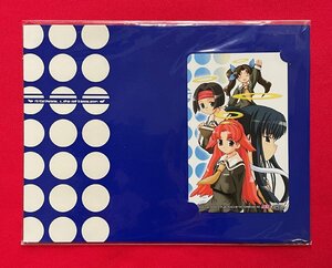 学園天国 はぎやまさかげ 50度数 テレフォンカード ムービック 未使用品 2002年04月 当時モノ 希少　A14217