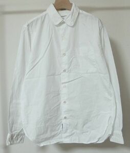 Engineered Garments エンジニアードガーメンツ BEAMS PLUS 別注 クレイジーパターン ラウンドカラー シャツ S 白