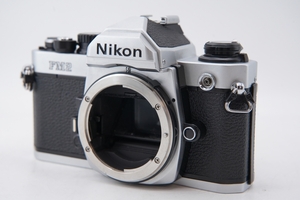 露出計　動作 【 良品 】 ニコン NIKON NEW FM2 シルバー　 フィルムカメラ　ＭＦ #265