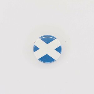 Button badge 25mm Scottish flag 缶バッジ 国旗柄 Vespa Lambretta ベスパ ランブレッタ 50S 100 et3 GTR RALLY PX200E 160GS