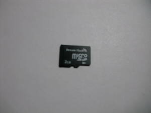 2GB　Dream Flash　microSDカード　フォーマット済み　メモリーカード