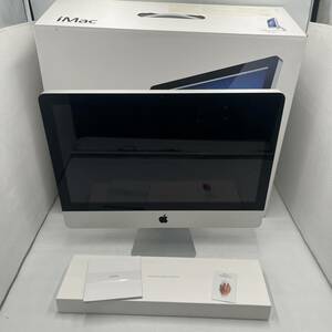 【 中古、ジャンク 】 Apple iMac MC309J/A 21.5/Core i5 4GB 500GB 6750M マック デスクトップ 箱有