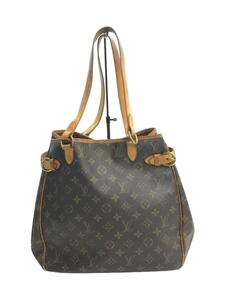 LOUIS VUITTON◆バティニョール・ヴェルティカル_モノグラム・キャンバス_BRW/PVC/BRW