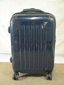 5021　紺　軽量　TSAロック付　鍵付　スーツケース　キャリケース　旅行用　ビジネストラベルバック