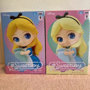 #A46【レアプライズ★未開封品】#Sweetiny Disney Characters -Alice- アリス　ディズニー フィギュア　全2種セット