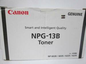 【即決】◆純正キヤノン　CANON　トナー◆　NPG-13Bトナー／NP-6028、６０３５、６２２５、６２３５用