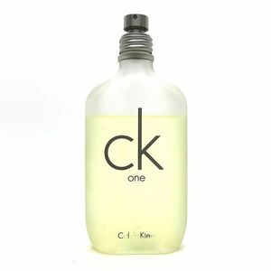 CALVIN KLEIN カルバン クライン CK ONE シーケー ワン EDT 100ml ☆残量たっぷり　送料350円