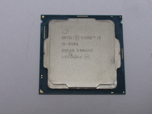 INTEL CPU Core i5 9500 6コア6スレッド 3.200GHZ SRF4B CPUのみ 起動確認済みです