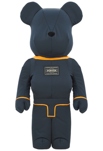 ベアブリック BE@RBRICK PORTER TANKER IRON BLUE Special Edition 1000%