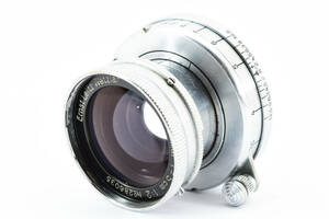 【良級】 Leitz Leica Summar 5cm 50mm F2 ライツ ライカ ズマール 六角絞り L39 Lマウント 沈胴 レンズ #5609