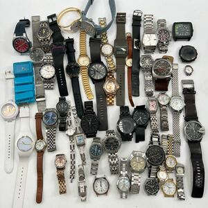 まとめ売り ファッション メーカー ブランド 腕時計 SWISS MILITARY DIESEL SUUNTO Nixon adidas TOMMY HILFIGER 色々 50本