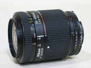 #即決！　Nikon　AF NIKKOR 35-105mm F3.5-4.5 New　外観極上　純正フード付　#3054527