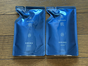 【2個セット】　KOSE コーセー 米肌 MAIHADA 肌潤化粧水 つめかえ用 110mL ライスパワー