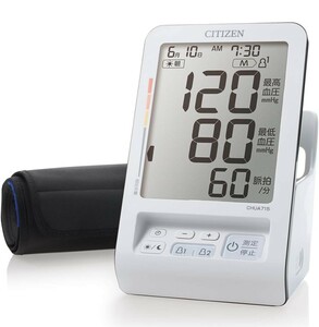 【新品】シチズン 上腕式血圧計 CHUA 715 時計 健康 血圧測定 電池
