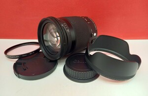 ■ SIGMA 18-300mm F3.5-6.3 DC 動作確認済 カメラ レンズ Canon用 キャノン フード付 シグマ