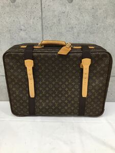 & LOUIS VUITTON モノグラム ルイヴィトン サテライト　60 トラベル トラベルバッグ スーツケース 中古品　旅行用バッグ