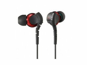 【中古】 SONY カナル型イヤホン レッド MDR-EX310SL R