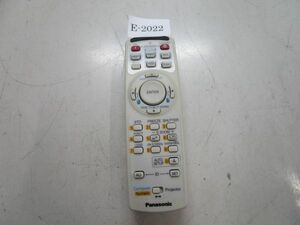Panasonic 670988 リモコン 通電/信号送信のみ確認済　管理番号E-2022