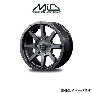 MID ロードマックス マッドライダー アルミホイール 1本 ランドクルーザー プラド 150系(17×7.5J 6-139.7 INSET25 グレー)ROADMAX