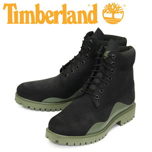 Timberland (ティンバーランド) A5UYW 6in PREMIUM RUBBER CUP BOOTS WP 6インチプレミアムウォータープルーフブーツ Black TB386 US9.5-約