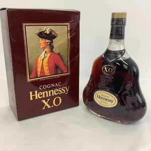 ◯営HM001-A12さT60【埼玉発】Richard Hennessy COGNAC X.O ブランデー アルコール度数40度 700ml 未開栓品 箱有り