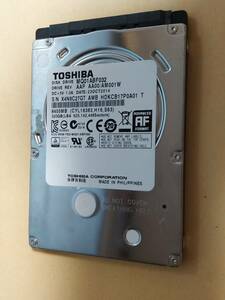 TOSHIBA MQ01ABF032 7mm厚 320GB SATA HDD 正常判定 送料無料 即決 ノートPC その他 換装等