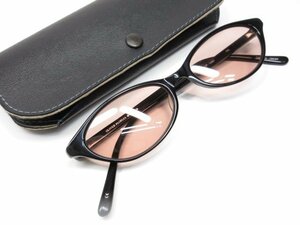 美品 【オリバーピープルズ OLIVER PEOPLES】 黒縁 サングラス 眼鏡 メガネ めがね アイウェア (メンズ) ブラック OP-590 ■7CC0992■