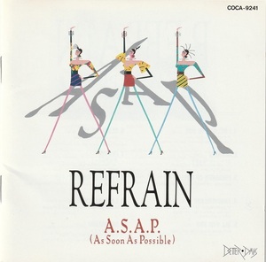 01-23【即決】★送料無料★新品ケース付★松任谷由実・英語カバー★A.S.A.P.★REFRAIN★1991年★リフレインが叫んでる★ダンデライオン★他