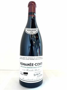 827 1998年 DRC ROMANEE-CONTI ロマネ・コンティ （ドメーヌ ド ラ ロマネ・コンティ） MONOPOLE ワイン 750ml 　14％未満 送料無料