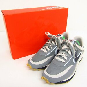 CLOT × SACAI × NIKE ナイキ LD WAFFLE ”Grey Obsidian/Cool Grey” DH3114-001 SIZE:27.0cm スニーカー 靴 〓A9814