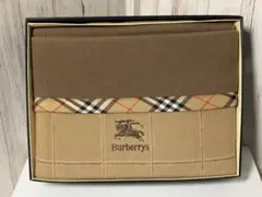 BURBERRY バーバリー ウール毛布 140×200 ベージュ BB528