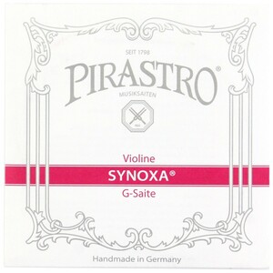 ピラストロ バイオリン 弦 G Synoxa 413421 G線 ナイロン シルバー シノクサ PIRASTRO