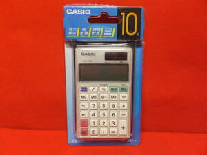 CASIO カシオ　パーソナル電卓　手帳タイプ　10桁表示　税計算、時間計算　SL-310A-N　未開封