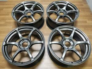 【美品】18インチ 8J +37 & 8.5J +45 PCD114.3 ADVAN Racing RGⅢ RX-7 FD3S スカイライン シルビア フェアレディ スープラ FD RS RZ GT TC