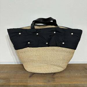 21ss 2021 tricot COMME des GARCONS トリコ コム デ ギャルソン かご カゴ トート バッグ スタッズ bag カゴバッグ 天然草木