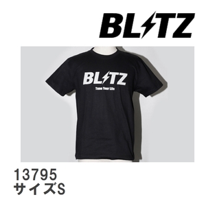 【BLITZ/ブリッツ】 BLITZ WEAR BLITZ TUNE YOUR LIFE T-Shirt BLACK サイズS [13795]