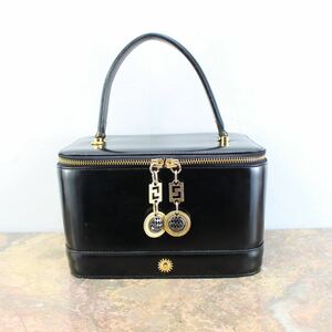 OLD GIANNI VERSACE MEDUSA LOGO LEATHER HAND BAG/オールドジャンニヴェルサーチメドゥーサロゴレザーハンドバッグ