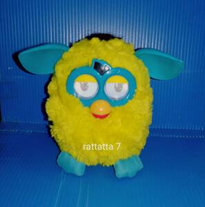 ☆Hasbro☆FURBY☆Yellow Teal Interactive pet Toy☆ファービー☆イエローティールインタラクティブペット☆電子ペット☆ハズブロー社製