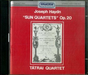 D00153684/CD2枚組/タトライカルテット「ハイドン：Sun Quartets Op 20」