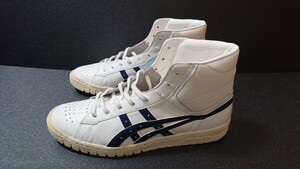 asics TBF712 0151 ファブレ ポイントゲッター L WH/NV MADE IN JAPAN Kangaroo Leather 28.0cm deadstock 新品未使用 SLAM DUNK 山王工業