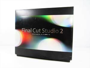 標準価格148,000円！ Final Cut Studio 2 プロ仕様 動画編集ソフト Final Cut Pro 6 Mac YouTube Apple アップル DVD Soundtrack 映像 USED
