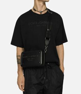 ☆新品未使用　Dolce&Gabbana ドルガバ　クロスボディバッグ カーフスキン ☆黒