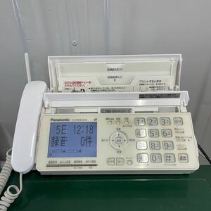 RM7673 中古動作品（通話/コピーOK,FAX未確認）　Panasonic KX -PW520-W パーソナルファクス